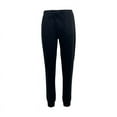 thumbnail image 3 of Therapy Women's Supersoft Joggers Pants with Pork Chop Pocket Polyester Athletic Pants Slim Fit Drawstring Sweatpants -Black- 3x, 3 of 3