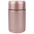 thumbnail image 1 of Contenant Alimentaire Portable en Acier Inoxydable 1L avec Manchon (Rose), 1 of 5