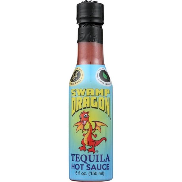 Swamp Dragon KHFM00333787 5 oz Tequila Hot Sauce