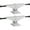 Silver/Silver, variant on Tensor Regular Mag-Light Skateboard Trucks Silver/Silver - Hanger 5.25" Axle 8" (Set of 2)