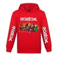 thumbnail image 1 of roblox Sweat à Capuche pour Enfants Garçons Filles Manches Longues Coton Hauts à Capuche Garçons et Filles Chandails en Molleton, 1 of 2
