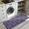 thumbnail image 3 of Purple Gothic Bat Pattern Kitchen Rug Mat,Kitchen Runner Rugs Non Skid Washable,Decorative Kitchen Floor Mats for Kitchen,Sink,Laundry,17"x47.2", 3 of 7