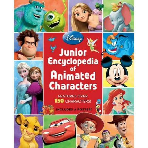 Pre-Owned Junior Encyclopedia of Animated Characters (Hardcover 9781423189145) by Disney Books