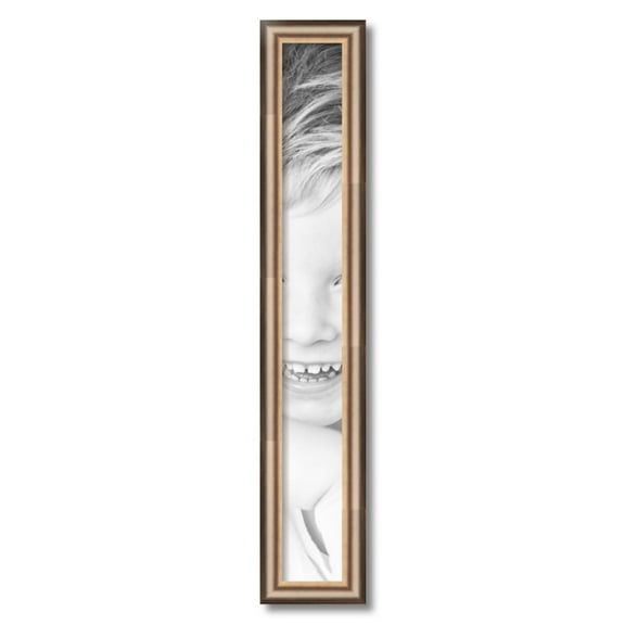 ArtToFrames 4x32" Anique Silver Picture Frame, Silver Wood Poster Frame, with Regular Acrylic and 2 (FBPL-4964)