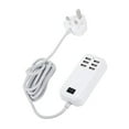 thumbnail image 4 of New 6-ports Usb Charger Multi-functional Safety Usb Charging Station For Mobile Phone Tablet Shaver Camera Fast Charging Socket, 4 of 5