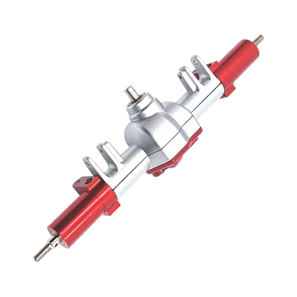 Kits de accesorios de repuesto Hugo Reemplazo del eje trasero de coche RC metal para MN128 MN86 MN86S 1/12 Argenta y Roja