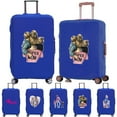 thumbnail image 2 of Suitcase Protective Cover Trolley Travel Suitcase Elastic Dustroof Cover Apply To 18-28 Inch Luggage Mom Series Pattern blue S, 2 of 6
