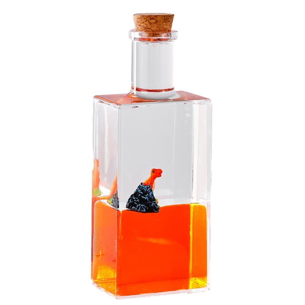 Botella De Deriva Con Barco Insumergible - Decoración Náutica Acrílica Para Mesa, Hogar U Oficina - Modelo De Crucero En Líquido