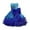 64Blue, variant on Hicidod Flower Girl Dress Knee-Length Sequins Tulle Tutu Dresses For Wedding Cute Lace Mesh Pageant Formal Princess Dress Bow-Knot