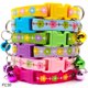 thumbnail image 1 of 100PCS Pet Collar Mix Colors Cat Necklace Cartoons Print Adjustable Collar Cat Puppy Collar Traction Positioning Pet Animal Good ShopWise Round, 1 of 32