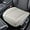 Gray, variant on Luxury Faux Leather Car Seat Cover, Anti-Slip Waterproof Universal Front Bottom Seat Protector with Storage Pocket, Triangular Pattern Vehicle Seats Cushion for Sedans, SUVs, Trucks, Beige