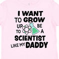 thumbnail image 4 of Inktastic I Want To Grow up To Be a Scientist Like My Daddy Boys or Girls Toddler T-Shirt, 4 of 5