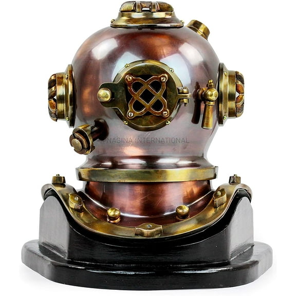Scuba Diving Nautical Helmet | Maritime Ship's Decorative Helmet | Nagina International