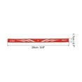 thumbnail image 2 of Unique Bargains 9.8'x0.7' Badminton Racket Head PU Protector Sticker Racquet Guard Tape, Red 4 Pack, 2 of 6