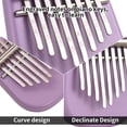 thumbnail image 3 of Kalimba Piano à Pouce 8 Touches Instrument de Musique Marimba avec Marteau, 3 of 7