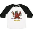 thumbnail image 3 of Inktastic Mardi Gras Come at Me Breaux Crayfish Boys or Girls Toddler T-Shirt, 3 of 5