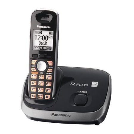 Panasonic KX-TG6511B DECT 6.0 Plus Expandable Cordless Phone w/ 1 Handset
