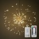 thumbnail image 4 of Bewildely Fuegos artificiales a prueba de agua 8 modos LED lámpara colgante Starburst luces decoración al aire libre blanco cálido 1pc Iluminación navideña Blanco cálido y 1 pieza Bewildely HA000758-01B, 4 of 6