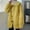 #362-Yellow, variant on Solid Color Fleece Casual Winter Coats for Women - Button Lapel Long Sleeve Outerwear with Front Pockets - No Hood Lightweight Jacket for Everyday Wear