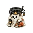 thumbnail image 2 of Halloween Planter Decor Resin Flower Pot with Drainage Hole, Weatherproof Outdoor Indoor Garden Ornament for Porch Yard Party Table, 3D Holiday Seasonal Home Decoration Accent, Fall Festival Gift, 2 of 5