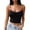 Black, variant on HUANBAI Womens Sleeveless Tank Tops Ladies Floral V Neck Cami Loose Vest T Shirt Blouse Tank Tops for Women