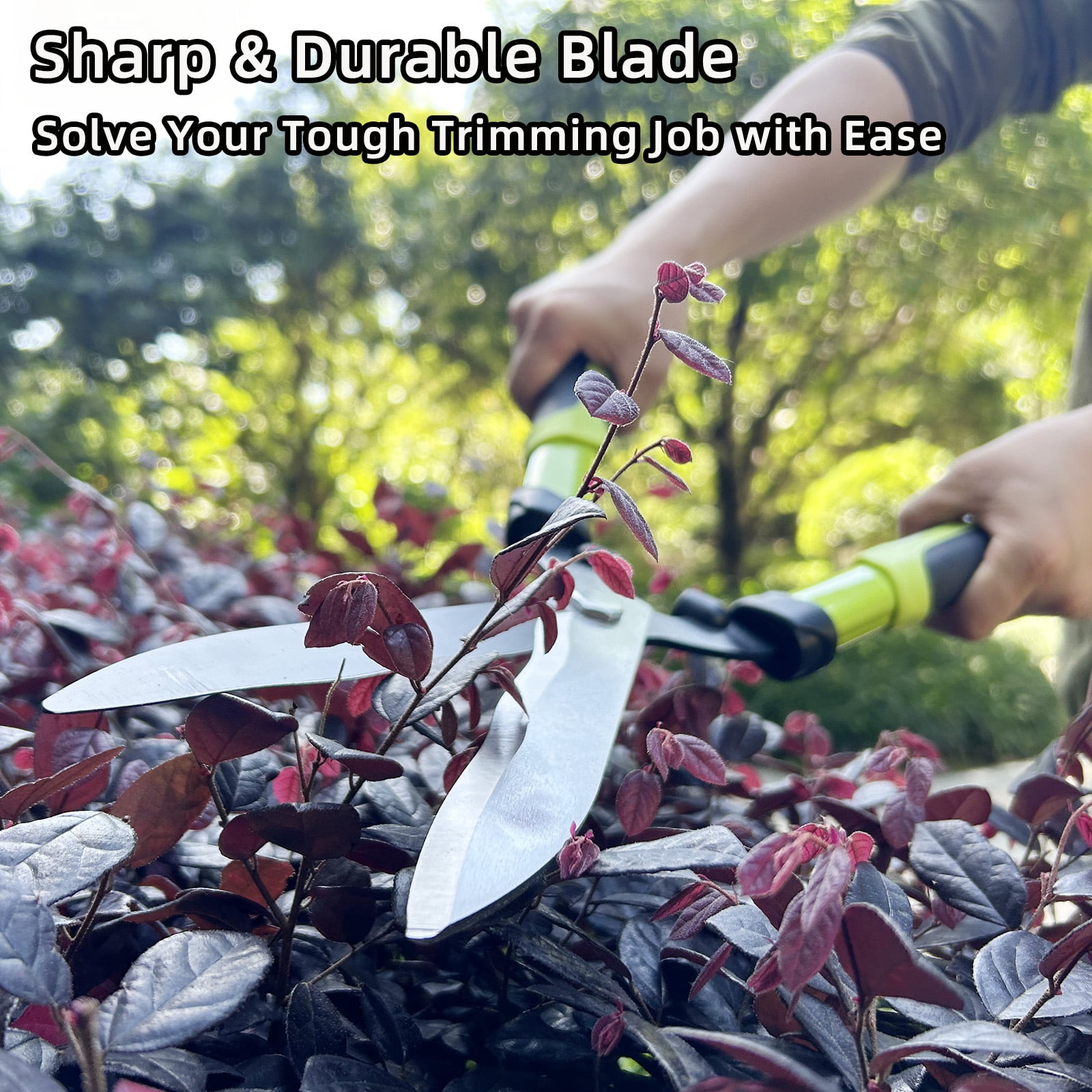 YARTTING Loppers Hedge Clippers & Pruners Shears, 3PCS Garden Tool Combo Set, Branch Cutter Tree Trimmer & Shrub Care Kit for Yard, Lawn & Garden