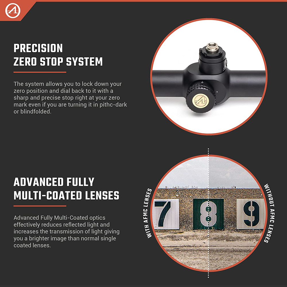 Athlon Optics Argos BTR GEN2 6-24X50 First Focal Plane Riflescopes APMR FFP IR MIL