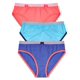 thumbnail image 1 of Paquete de 3 panties Ilusión 23989 azul 10, 1 of 3