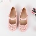 thumbnail image 2 of TAIAOJING Girls Sandals Toddler Kids Casual Outdoor School Shoes Soft Synthetic Leather Comfortable Lightweight Cozy 7-8Y, 2 of 9