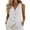 White, variant on Stralyhd Womens Linen Casual Tank Top Sleeveless V Neck Button Up Lightweight Dressy Daily Blazer Waistcoat with Side Pockets White XL