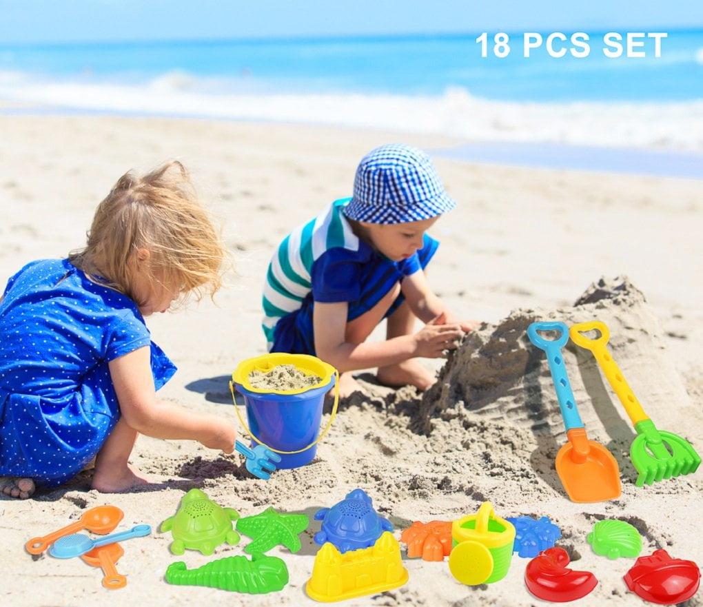 click n play beach sand toy set
