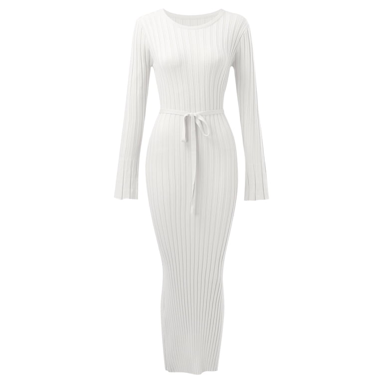 knee length dresses for ladies Harper Shirred Midi Dress