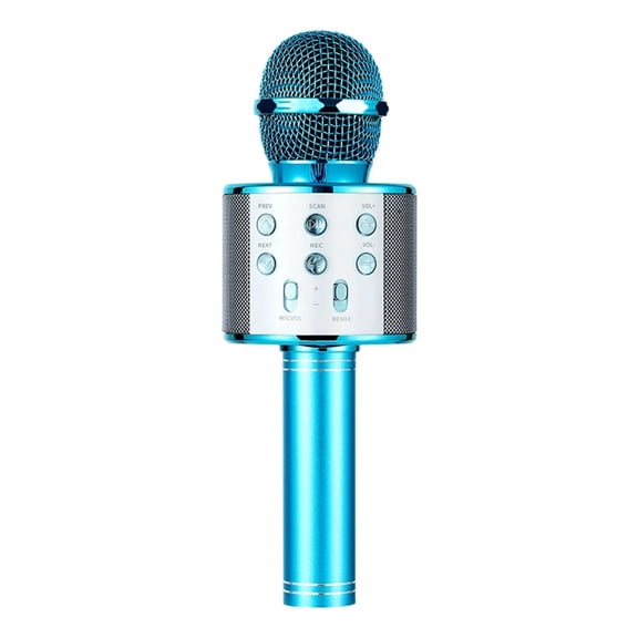 Handheld Wireless Karaoke Microphone USB Speaker Microphone Music Player