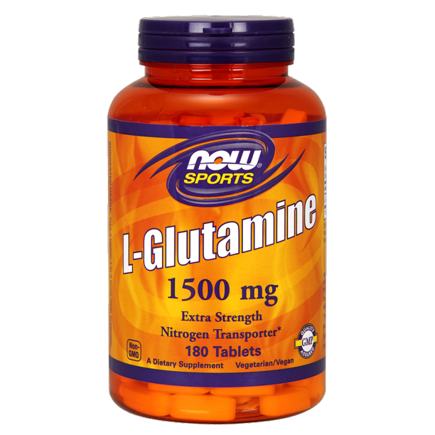 NOW LGLUTAMINE 1500mg 180 TABS
