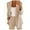Beige, variant on Vedolay Women's Coat Suit Jackets for Women Casual Fashion Front Open Solid Color Lapel Suit Jacket with Pockets,Beige 5XL
