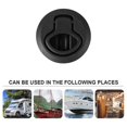 thumbnail image 3 of Locking Flush Pull Flush Pull Latch Slam Latch Marine Slam Latch for Marine Deck Door Locker Hatch Hatch Latch Lock, 3 of 5