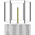 thumbnail image 2 of Outdoor Trampoline Safety Net Anti-uv Replacement Net Trampoline Safety Fence, 2 of 2