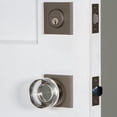thumbnail image 2 of Viaggio Qadclc_Combo_238 Quadrato Solid Brass Single Cylinder Keyed Entry Door Knob Set, 2 of 7