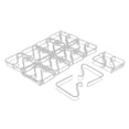 thumbnail image 1 of Unique Bargains Pince de Couverture de Nappe en Plastique 3.5-5cm Épaisseur pour Pique-Nique en Plein Air 20 Pcs, 1 of 3