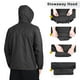 thumbnail image 5 of Chaqueta impermeable para hombre Outdoor Ventures, impermeable y ligera, 5 of 6