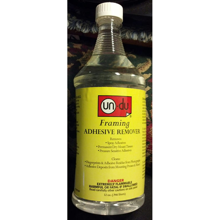 Un-Du Original Formula Comercial Adhesive Remover, 4 oz, 2 Bottles 