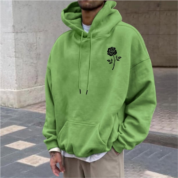 Sudadera con capucha para hombre, sudadera con capucha con letras estampadas, jersey de manga larga, sudadera con capucha para hombre, abrigo de poliéster