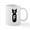 White, variant on CafePress - F Bomb, F Bomb Mug - 11 oz Ceramic Mug - Novelty Coffee Tea Cup
