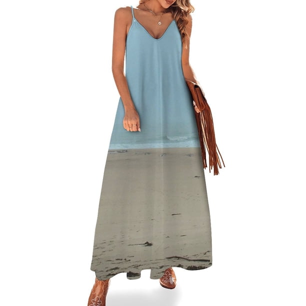 Vestido sin mangas de playa vestidos de verano para mujer 2024 vestidos casuales vestido de verano para mujer 2024