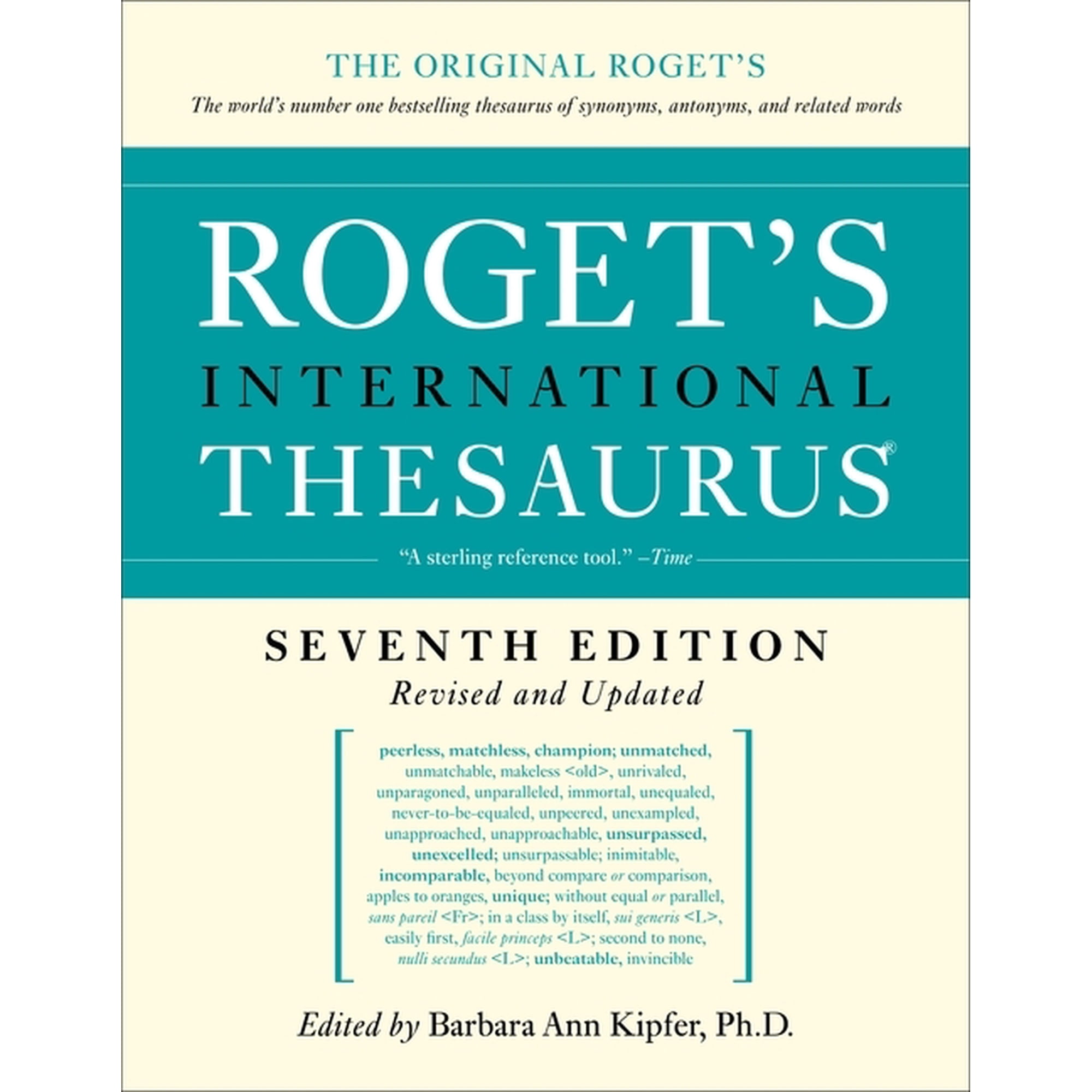 Roget's International Thesaurus: Roget's International Thesaurus (Paperback)