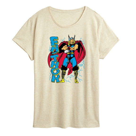 Marvel Thor - Fathor - Women's Short Sleeve Graphic T-Shirt