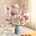 thumbnail image 4 of Wozhuo Artificial Flowers Silk Bouquets for Dining Table Desktop Decor Realistic Home Decor, 4 of 6