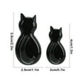 thumbnail image 3 of Zmeidao Wall Hooks Cat Shaped, Cute Wall Sticker Wall Door Hanger for Hanging Jackets Clothes Hats Towel Purses Keys, 3 of 6