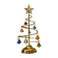 thumbnail image 1 of Light Up Crystal Tree Colorful Led Christmas Decor With Acrylic Base Battery Powered, 1 of 9