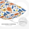 thumbnail image 5 of Fotbe Flower Pillow Cases - Envelope Closure - Luxury, Extra Soft, Cooling Pillow Covers - Wrinkle, Fade, Stain Resistant-14"x20", 5 of 8